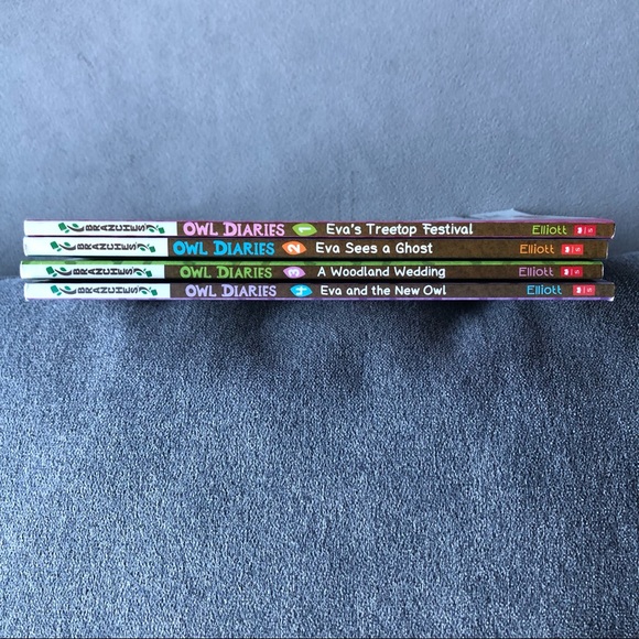 Set of 4 ~ Owl Diaries ~ Books #1-4 - Picture 12 of 12
